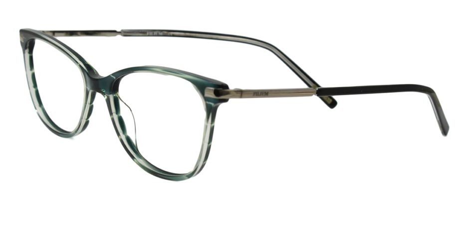 Green Cat Eye Glasses Sf 9847 2