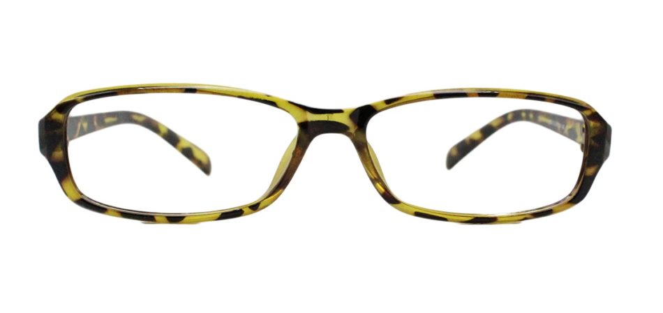 Yellow Tortoise Rectangle Glasses 19111 3